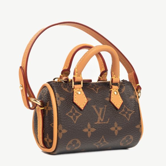 Louis Vuitton Micro Speedy Monogram Bag Charm - Picture 2 of 12